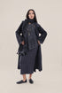 Slim fitting jacquard skirt